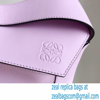 loewe Puzzle Hobo bag in nappa calfskin Bloom Orchid