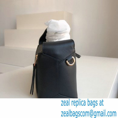 loewe Puzzle Hobo bag in nappa calfskin black