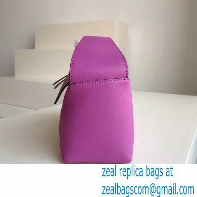 loewe Puzzle Hobo bag in nappa calfskin bright purple