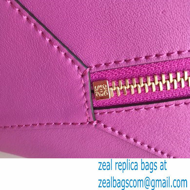 loewe Puzzle Hobo bag in nappa calfskin bright purple