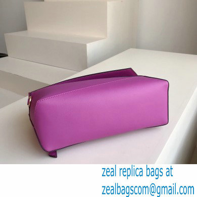 loewe Puzzle Hobo bag in nappa calfskin bright purple