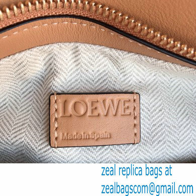 loewe Puzzle Hobo bag in nappa calfskin warm desert