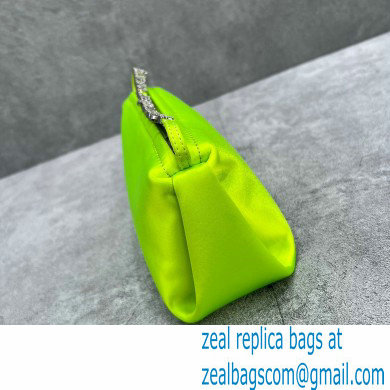 Alexander Wang Marquess Micro Bag In Satin Green 2022