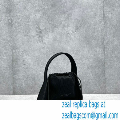 Alexander Wang Ryan Small Bag In Rib Knit Black 2022