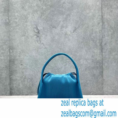 Alexander Wang Ryan Small Bag In Rib Knit Blue 2022