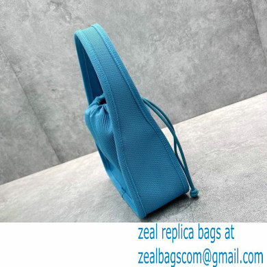 Alexander Wang Ryan Small Bag In Rib Knit Blue 2022 - Click Image to Close