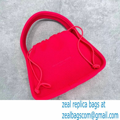 Alexander Wang Ryan Small Bag In Rib Knit Fuchsia 2022