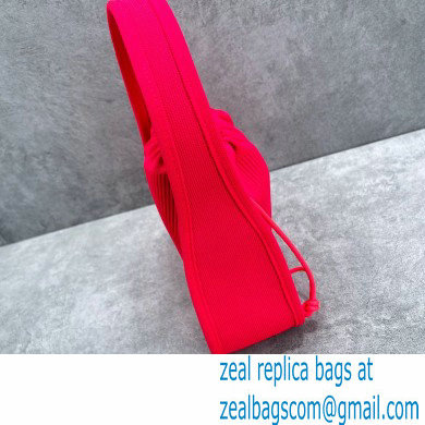 Alexander Wang Ryan Small Bag In Rib Knit Fuchsia 2022