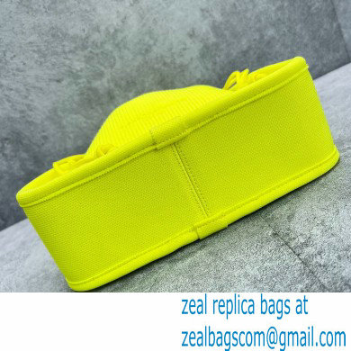 Alexander Wang Ryan Small Bag In Rib Knit Yellow 2022 - Click Image to Close