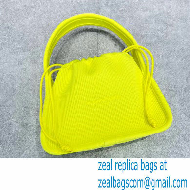 Alexander Wang Ryan Small Bag In Rib Knit Yellow 2022 - Click Image to Close