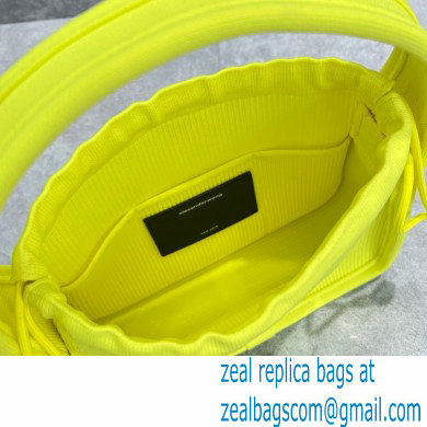 Alexander Wang Ryan Small Bag In Rib Knit Yellow 2022