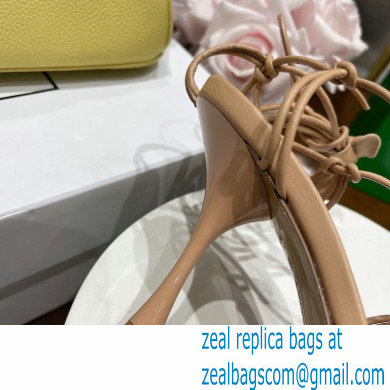 Bottega Veneta dot Heel sandals Apricot 2022