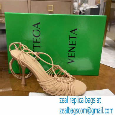 Bottega Veneta dot Heel sandals Apricot 2022