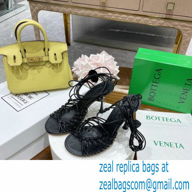 Bottega Veneta dot Heel sandals Black 2022