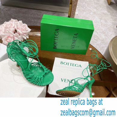 Bottega Veneta dot Heel sandals Green 2022 - Click Image to Close