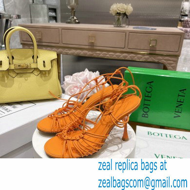 Bottega Veneta dot Heel sandals Orange 2022