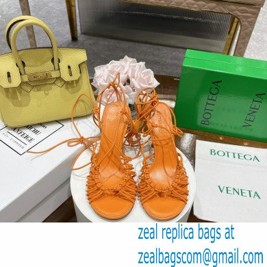 Bottega Veneta dot Heel sandals Orange 2022