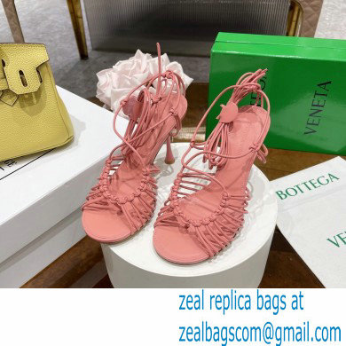 Bottega Veneta dot Heel sandals Pink 2022 - Click Image to Close