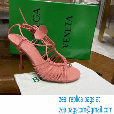 Bottega Veneta dot Heel sandals Pink 2022 - Click Image to Close