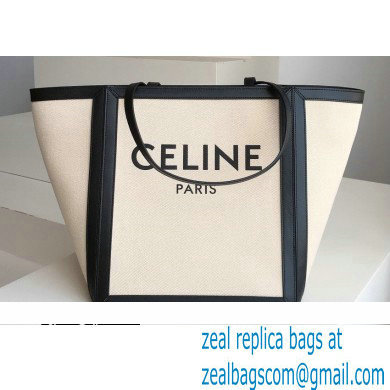 Celine LARGE SQUARE Bag in Textile with CELINE print And Calfskin 2022 - Click Image to Close