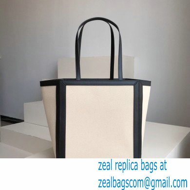 Celine LARGE SQUARE Bag in Textile with CELINE print And Calfskin 2022 - Click Image to Close