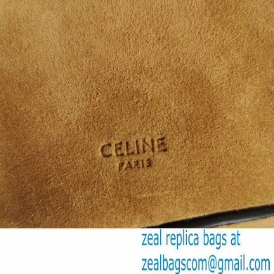 Celine Marlou Bag In Suede Calfskin With Triomphe Embroidery 2022