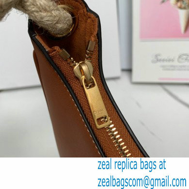Celine Medium Strap Ava Bag with Rope in smooth Calfskin Brown 2022