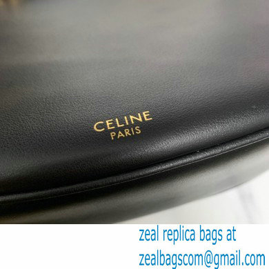 Celine large ava chain bag in smooth Calfskin Black/Gold 2022