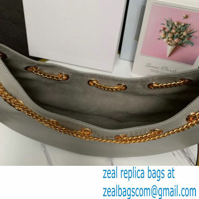 Celine large ava chain bag in smooth Calfskin Gray/Gold 2022 - Click Image to Close