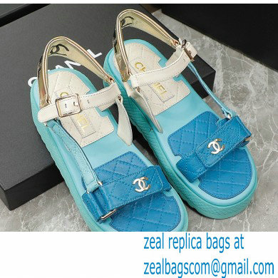 Chanel Lambskin Sandals G38880 01 2022