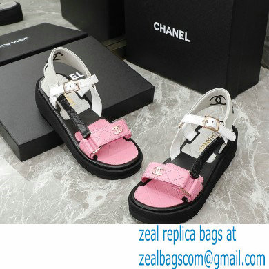 Chanel Lambskin Sandals G38880 05 2022