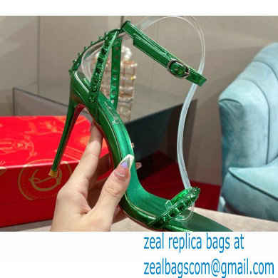 Christian Louboutin Heel 10cm So Me Sandals Green 2022