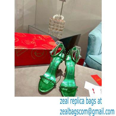 Christian Louboutin Heel 10cm So Me Sandals Green 2022