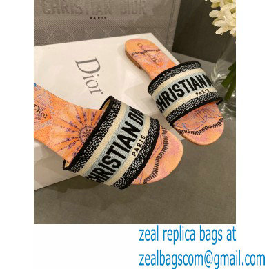 Dior Embroidered Cotton Dway Slides 02 2022 - Click Image to Close