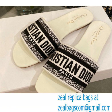 Dior Embroidered Cotton Dway Slides 06 2022 - Click Image to Close