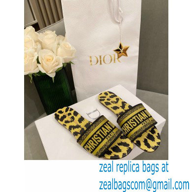 Dior Embroidered Cotton Dway Slides 13 2022 - Click Image to Close