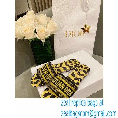 Dior Embroidered Cotton Dway Slides 13 2022