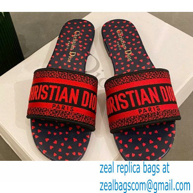 Dior Embroidered Cotton Dway Slides 14 2022