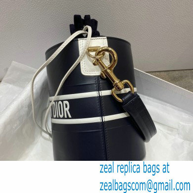 Dior small Blue smooth calfskin Vibe Bucket Bag 2022 - Click Image to Close