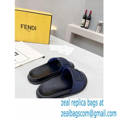 Fendi Baguette Rubber Slides 01 2022 - Click Image to Close