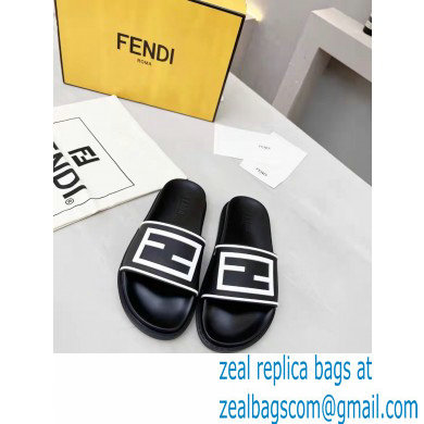 Fendi Baguette Rubber Slides 02 2022 - Click Image to Close