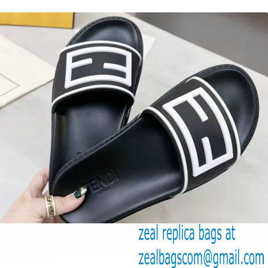 Fendi Baguette Rubber Slides 02 2022 - Click Image to Close