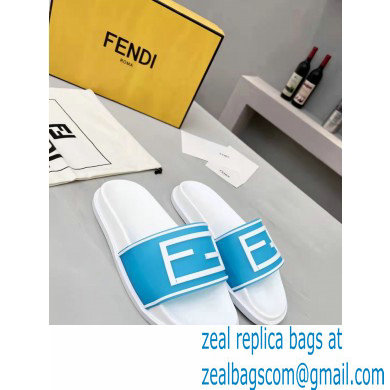 Fendi Baguette Rubber Slides 05 2022 - Click Image to Close