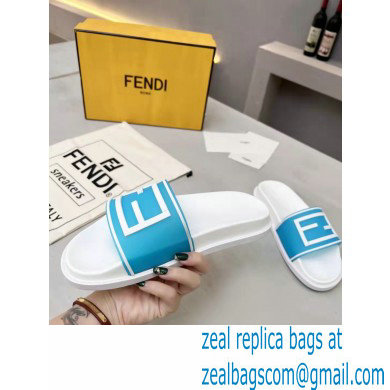 Fendi Baguette Rubber Slides 05 2022 - Click Image to Close