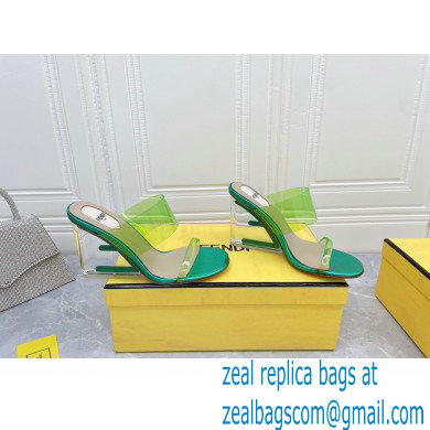 Fendi First Heel 9.5cm PVC TPU High-heeled Sandals 01 2022