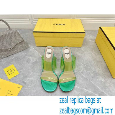 Fendi First Heel 9.5cm PVC TPU High-heeled Sandals 01 2022