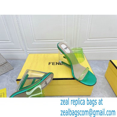 Fendi First Heel 9.5cm PVC TPU High-heeled Sandals 01 2022