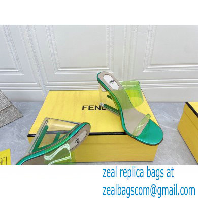 Fendi First Heel 9.5cm PVC TPU High-heeled Sandals 01 2022