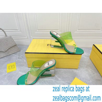 Fendi First Heel 9.5cm PVC TPU High-heeled Sandals 01 2022