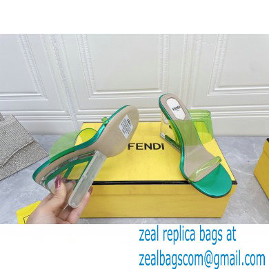 Fendi First Heel 9.5cm PVC TPU High-heeled Sandals 01 2022